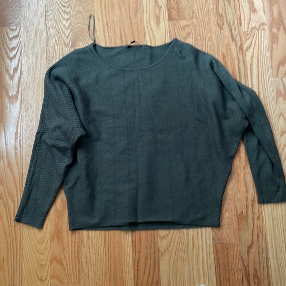 wide neck sweater